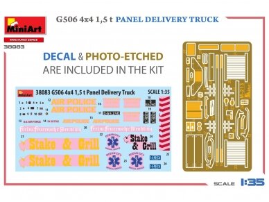 Miniart - Chevrolet G506 4х4 1,5 t Panel Delivery Truck, 1/35, 38083 14