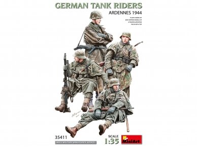 Miniart - German Tank Riders Ardennes 1944, 1/35, 35411