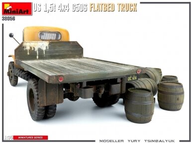 Miniart - US 1,5t 4x4 Chevrolet G506 Flatbed Truck, 1/35, 38056 8