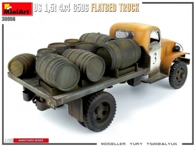 Miniart - US 1,5t 4x4 Chevrolet G506 Flatbed Truck, 1/35, 38056 4