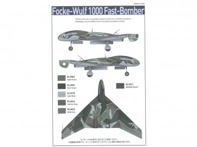 Modelcollect - Focke-Wulf 1000 Fast Bomber Fist of War, 1/48, UA48010 4