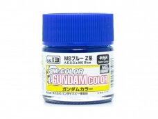 Mr.Hobby - Gundam Color serijos dažai MS A.E.U.G.'s Blue (Semi-Gloss), 10 ml, UG-13