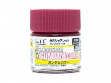Mr.Hobby - Gundam Color serijos dažai MS Char's Red (Semi-Gloss), 10 ml, UG-11