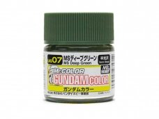 Mr.Hobby - Gundam Color paint MS Deep Green (Semi-Gloss), 10 ml, UG-07