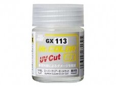 Mr.Hobby - Super Clear III UV Cut Flat, 18 ml, GX-113