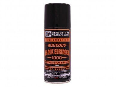 Mr.Hobby - Aqueous Black Surfacer 1000 170ml, B-613