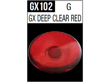 Mr.Hobby - Mr.Color GX Deep Clear Red, 18 ml, GX-102