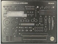 NuNu - Toyota Corolla Levin [AE92] '89 JTC SUGO Winner detail Up Parts, 1/24, E24039