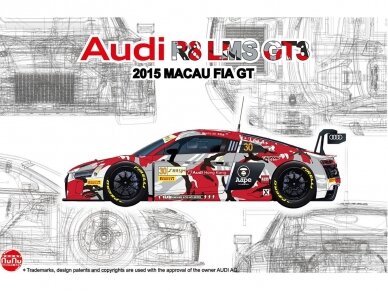 NuNu - Audi R8 LMS GT3 2015 FIA GT3 World Cup, 1/24. 24028