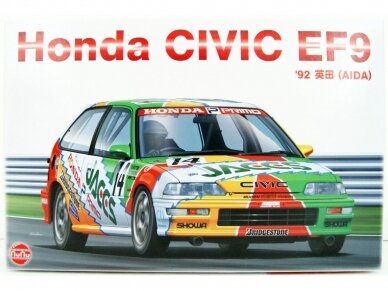 NuNu - Honda Civic EF9 Group A sponsored by JACCS - 1992, 1/24, 24021