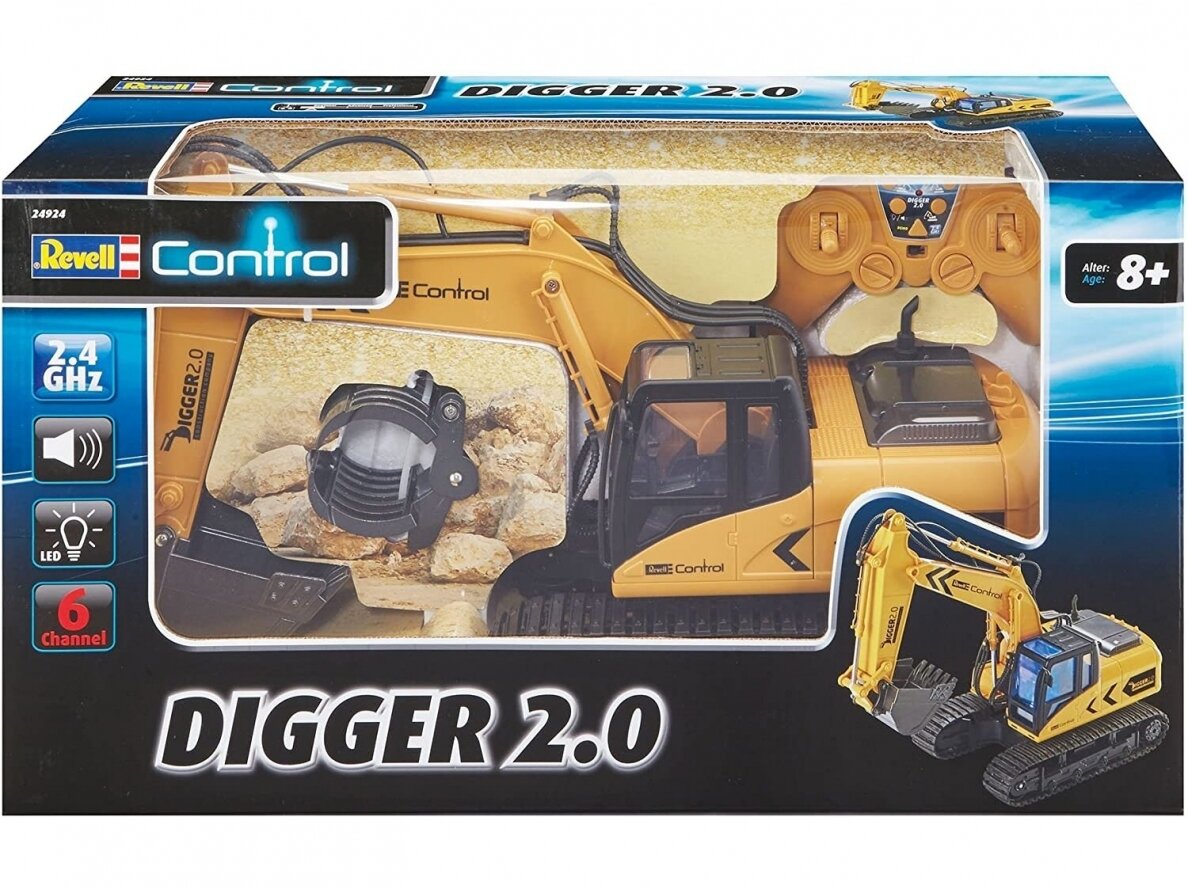 Revell - Radio controlled X-Treme RC Digger 2.0 Excavator, 24924 | RC ...