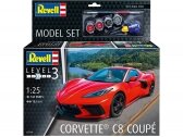 Revell - Chevrolet Corvette C8 Coupe dovanų komplektas, 1/25, 67714