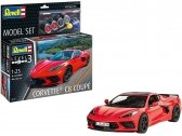 Revell - Chevrolet Corvette C8 Coupe dovanų komplektas, 1/25, 67714