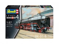 Revell - Express locomotive BR01 with tender 2'2' T32, 1/87, 02172