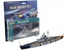 Revell - Bismarck dovanų komplektas, 1/1200, 65802