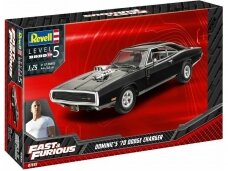 Revell - Fast & Furious Dominics 1970 Dodge Charger, 1/25, 07693