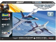 Revell - Top Gun Maverick's - F/A-18E Super Hornet & F-14D Tomcat подарочный набор, 1/72, 05677