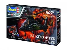 Revell - James Bond 007 Golden Eye Eurocopter Tiger Model Set, 1/72, 05654