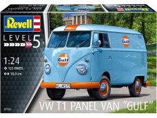 Revell - Volkswagen T1 panel van (Gulf Decoration), 1/24, 07726