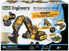 Revell - Radijo bangomis valdomas RC Engineering Vehicle 4in1: Revell Engineers, 21304