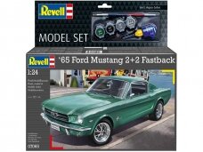 Revell - 1965 Ford Mustang 2+2 Fastback Model Set, 1/24, 67065