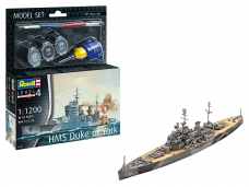 Revell - HMS Duke of York dovanų komplektas, 1/1200, 65182