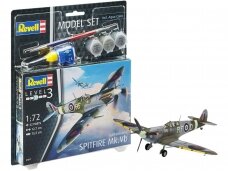 Revell - Spitfire Mk. Vb Dovanų Komplektas, 1/72, 63897