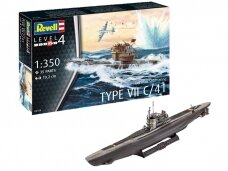 Revell - German Submarine Type VII C/41, 1/350, 05154