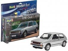 Revell - Volkswagen VW Golf 1 GTI dovanų komplektas, 1/24, 67072
