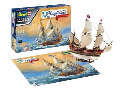 Revell - Mayflower - 400th Anniversary Dovanų komplektas, 1/83, 05684