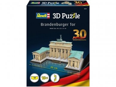 Revell - 3D Puzzle Brandenburger Tor-30th Anniversary German Reunion, 00209 1