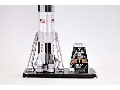 Revell - 3D Dėlionė Apollo 11 Saturn V, 00250 3