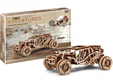 Revell - Деревянный конструктор Tiny Adventures - Buggy, 1/32, 00610