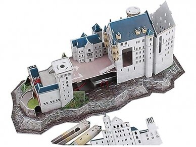 Revell - 3D Dėlionė Neuschwanstein Castle - LED Edition, 00151 3