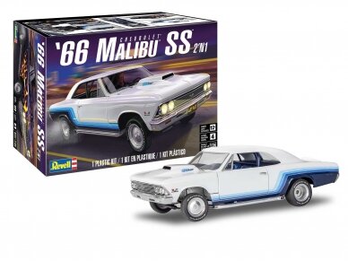 Revell - 1966 Chevy Malibu SS 2N1, 1/24, 14520