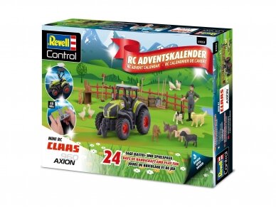 Revell - Advent calendar RC Claas Tractor, 1/32, 01053 1