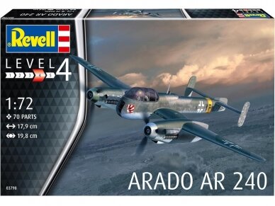 Revell - Arado Ar 240, 1/72, 03798 1