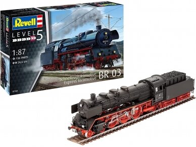 Revell - Express locomotive BR03, 1/87, 02166