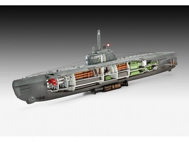 Revell - Deutsches U-Boot/German Submarine Type XXI with interior, 1/144, 05078 1