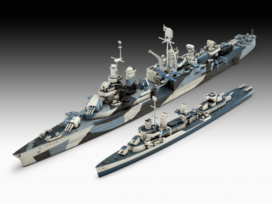 Revell - Pacific Warriors USS Fletcher & USS Indianapolis подарочный набор, 1/700, 05644 3