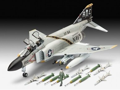 Revell - F-4J Phantom II dovanų komplektas, 1/72, 63941 1