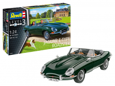 Revell - Jaguar E-Type Roadster, 1/24, 07687