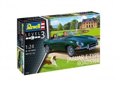 Revell - Jaguar E-Type Roadster, 1/24, 07687 1