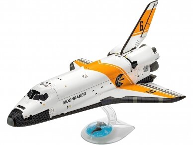 Revell - James Bond 007 "Moonraker" Space Shuttle dovanų komplektas, 1/144, 05665 2