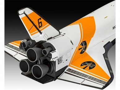 Revell - James Bond 007 "Moonraker" Space Shuttle dovanų komplektas, 1/144, 05665 6