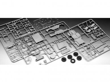 Revell - LKW gl. leicht Wolf (Mercedes-Benz) mudeli komplekt, 1/35, 63277 3