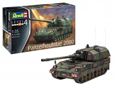 Revell - Panzerhaubitze 2000 su Lietuviškomis dekalėmis, 1/35, 03279, 35001