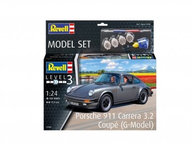 Revell - Porsche 911 Carrera 3.2 Coupé (G-Model) Gift set, 1/24, 67688 1