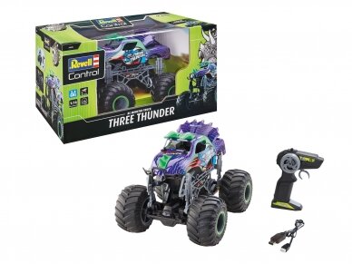 Revell - RC Dino Monster Truck "Three Thunder", 24556