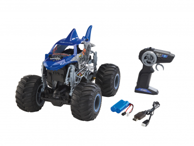 Revell - Radijo bangomis valdomas RC Monster Truck "Big Shark", 1/16, 24558 4